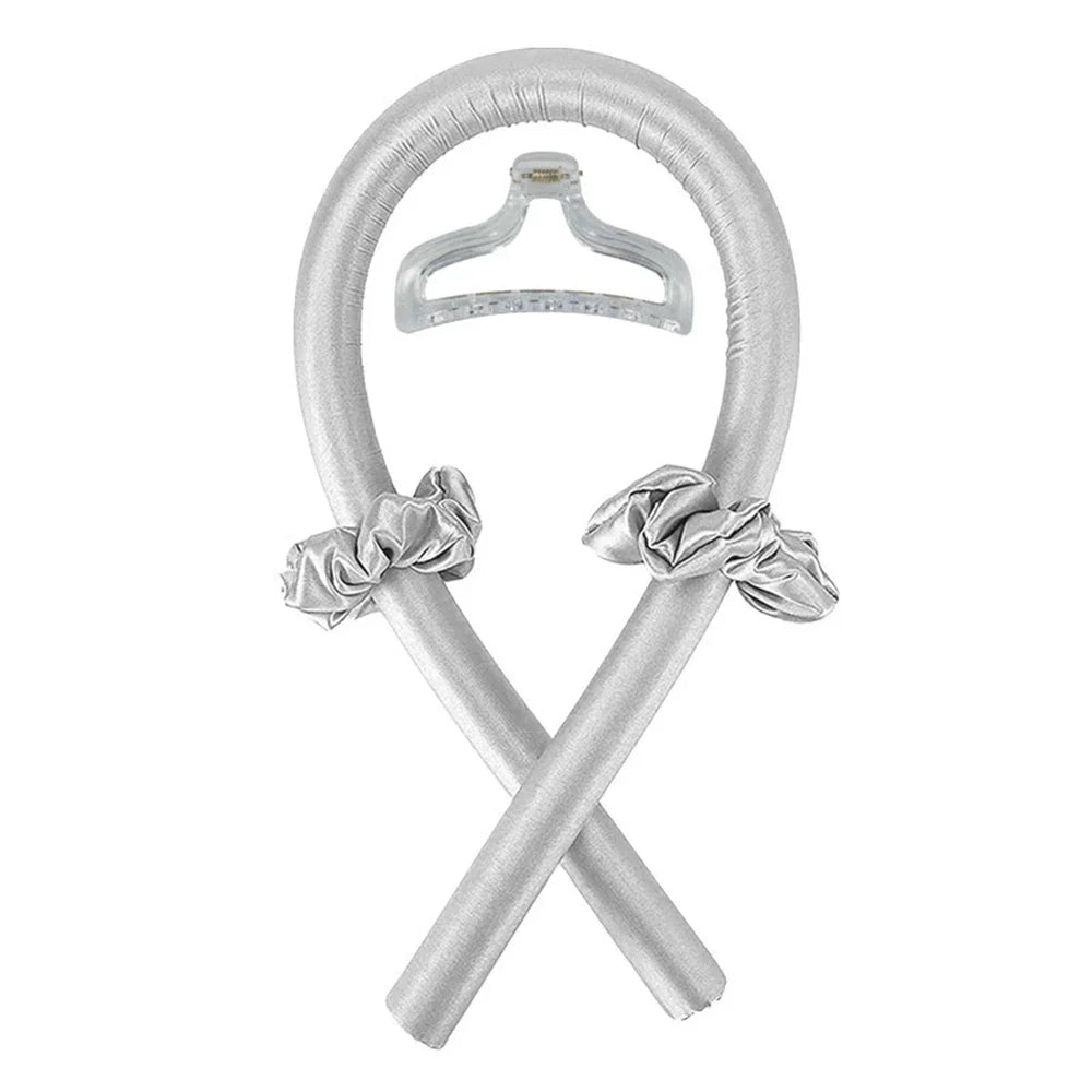 Bandeau Bouclant Sans Chaleur en Satin - Boucles Naturelles