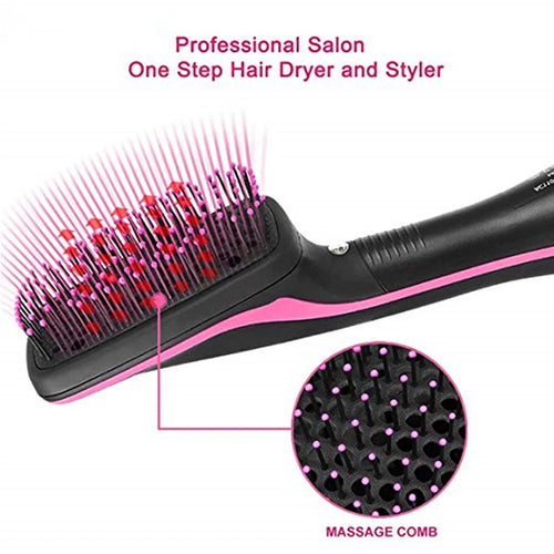 Brosse Soufflante Multi-Styler 3-en-1 - Sèche, Lisse et Coiffe en Une Étape