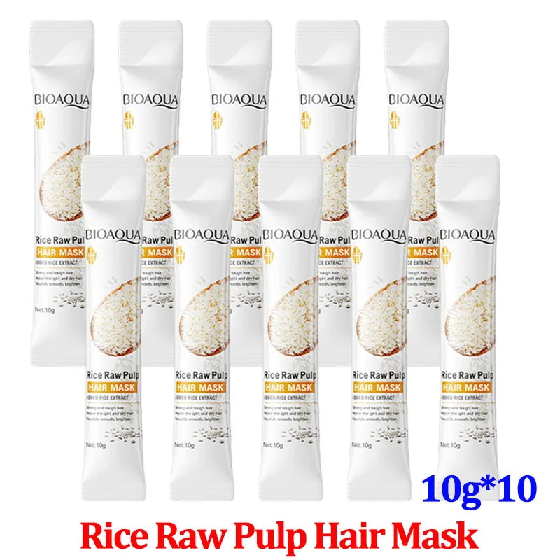 Masque Kératine Cheveux 5 Secondes - Répare Frisottis & Brillance