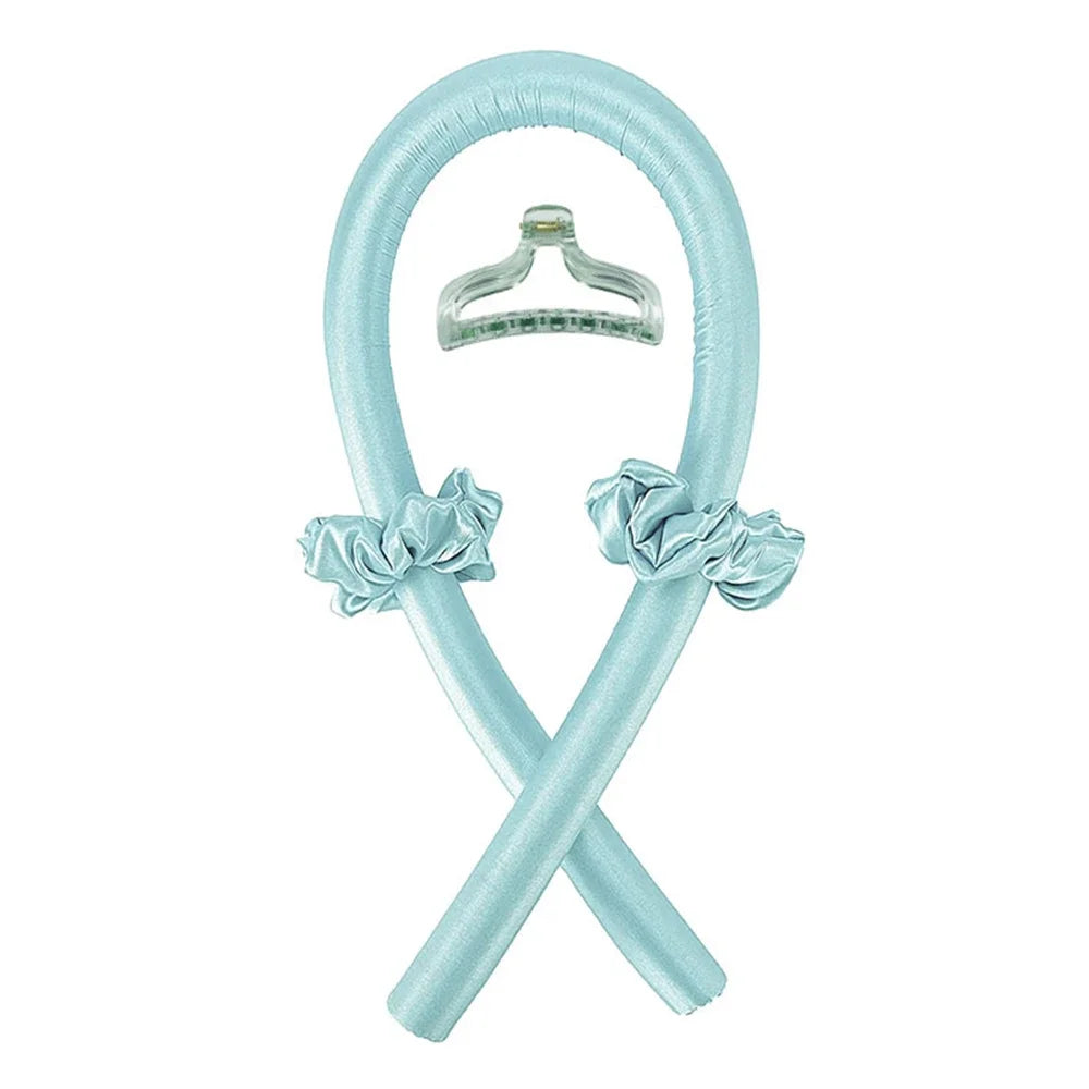 Bandeau Bouclant Sans Chaleur en Satin - Boucles Naturelles