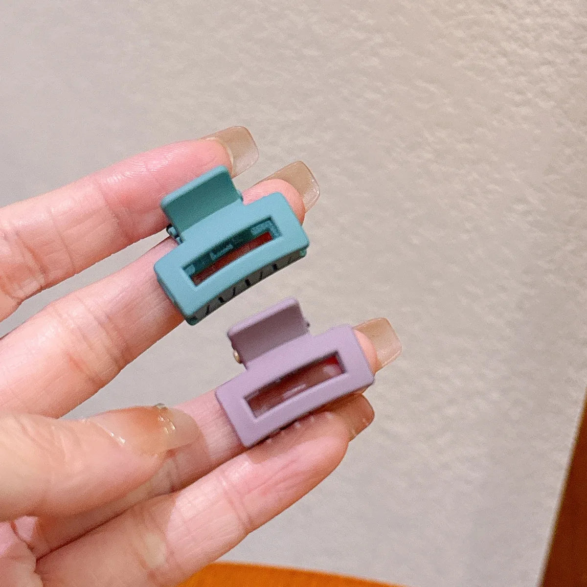 Lot de 20 Pinces à Cheveux Mates - Barrettes Colorées Tendance