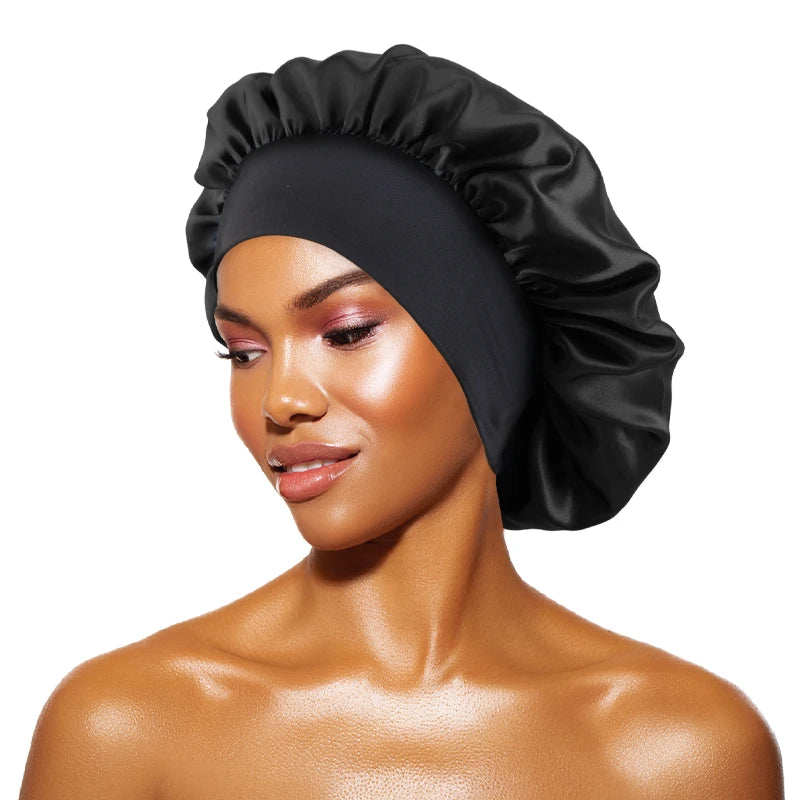 Bonnet Satin Nuit - Protection Cheveux Pendant le Sommeil