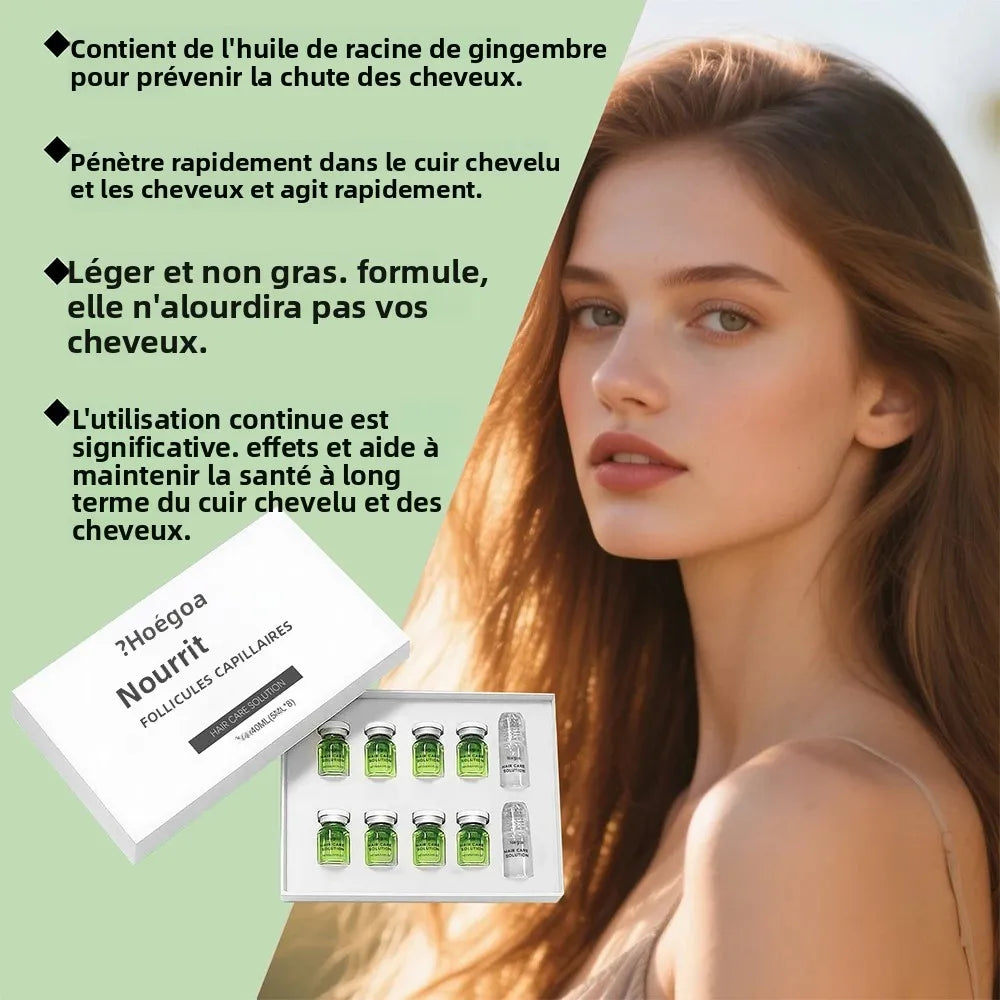 Sérum Soin Essentiel Cheveux - Renforce les Racines & Réduit la Chute