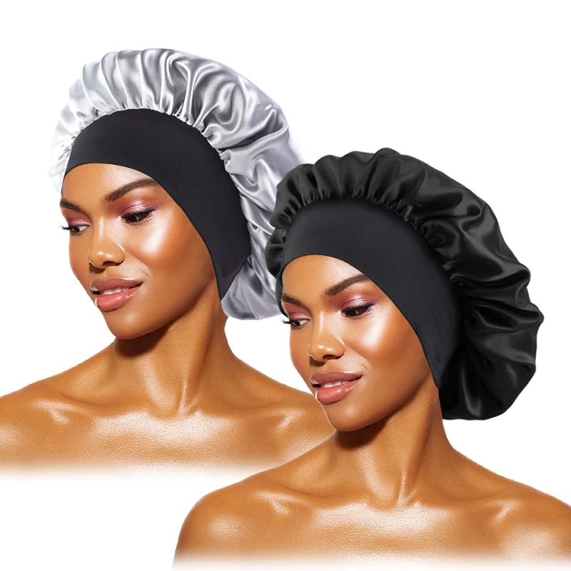 Bonnet Satin Nuit - Protection Cheveux Pendant le Sommeil