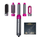 Kit Coiffant 5-en-1 Professionnel - Sèche, Lisse, Boucle et Coiffe