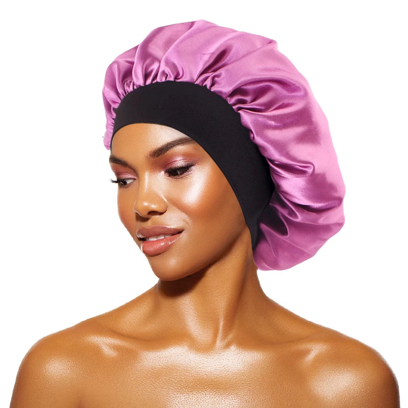 Bonnet Satin Nuit - Protection Cheveux Pendant le Sommeil
