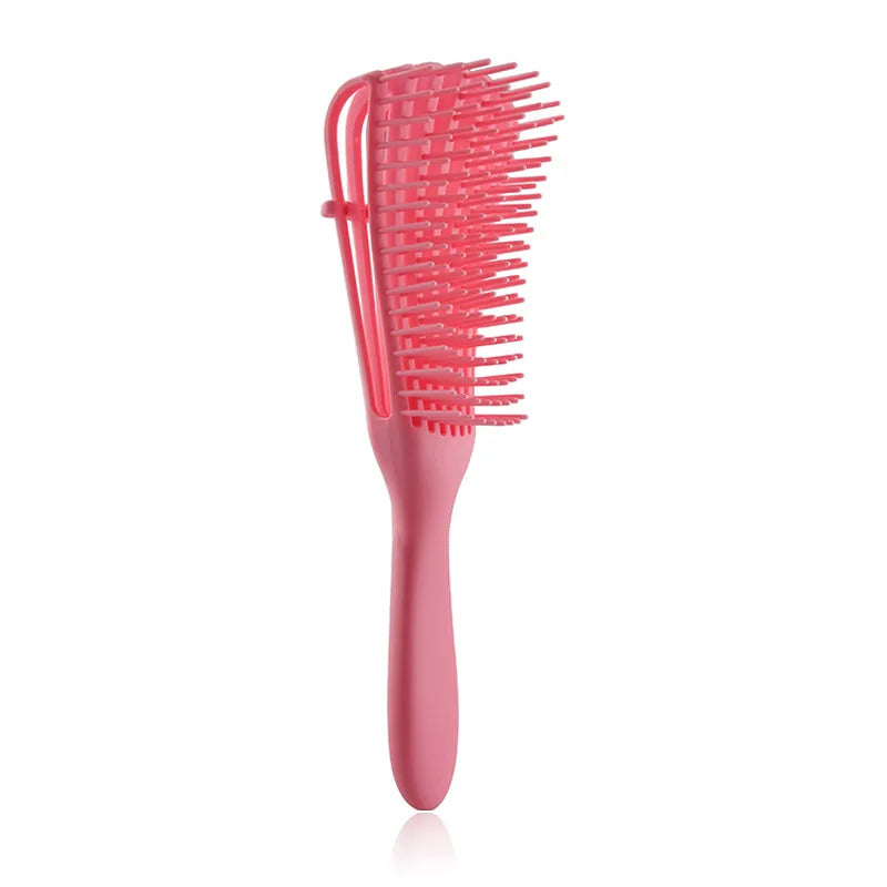 Brosse Démêlante Massante - Spéciale Cheveux Bouclés et Épais