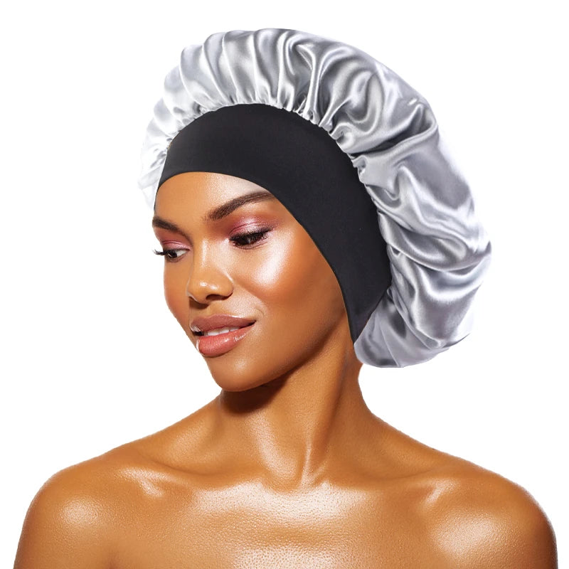Bonnet Satin Nuit - Protection Cheveux Pendant le Sommeil