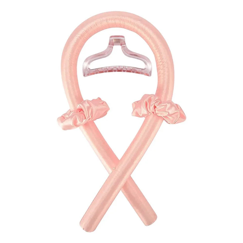 Bandeau Bouclant Sans Chaleur en Satin - Boucles Naturelles
