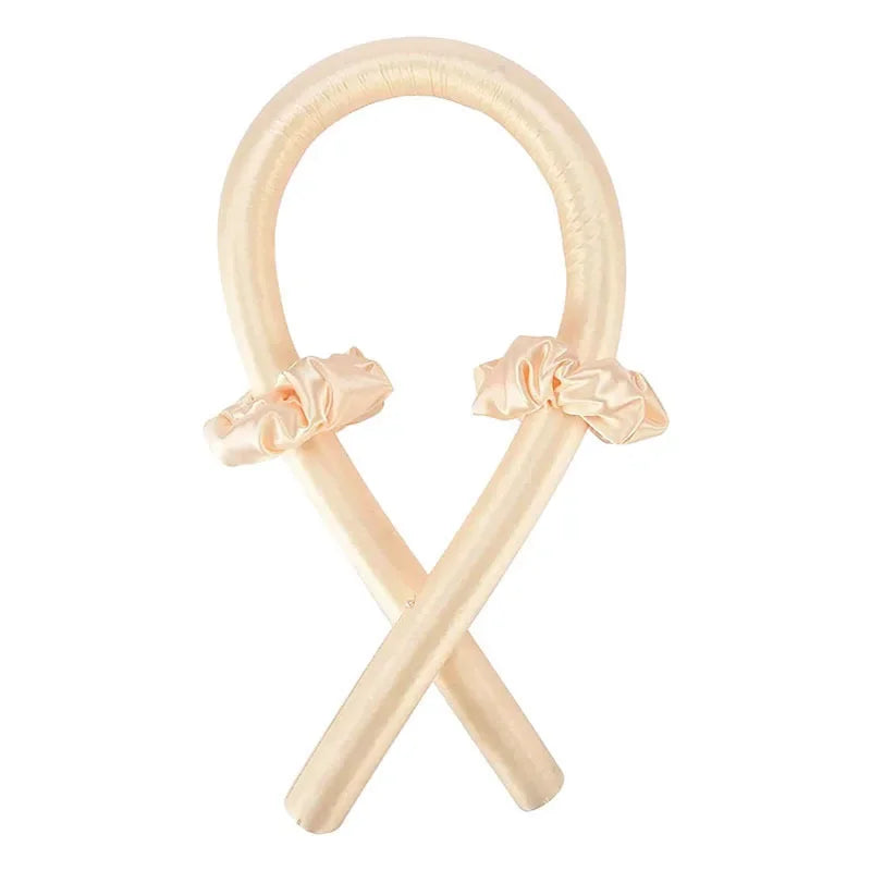 Bandeau Bouclant Sans Chaleur en Satin - Boucles Naturelles