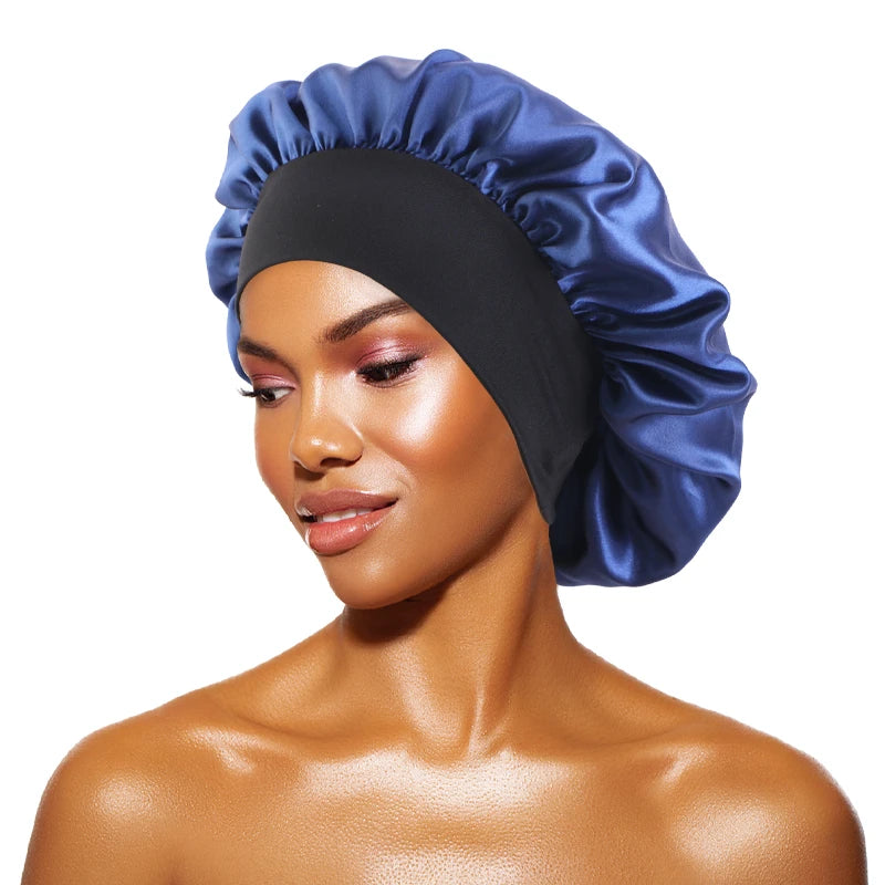 Bonnet Satin Nuit - Protection Cheveux Pendant le Sommeil