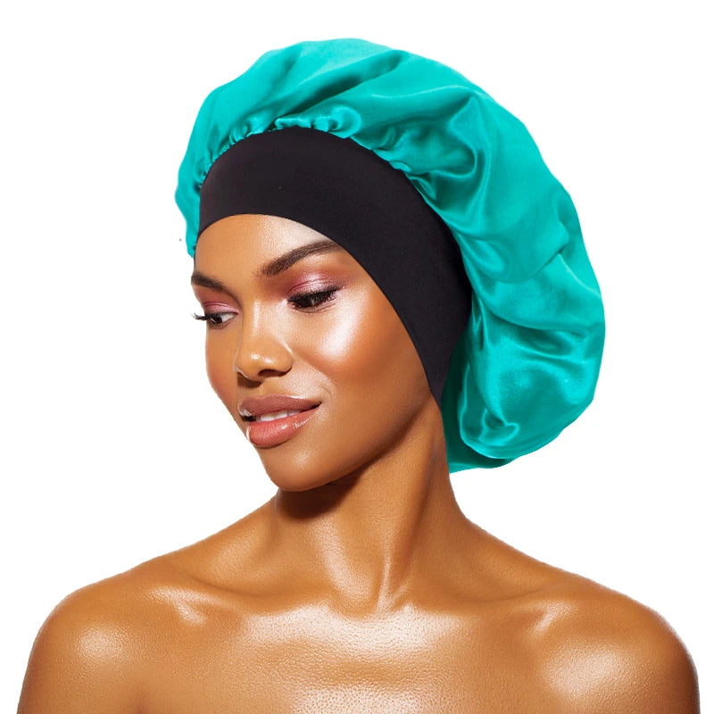 Bonnet Satin Nuit - Protection Cheveux Pendant le Sommeil