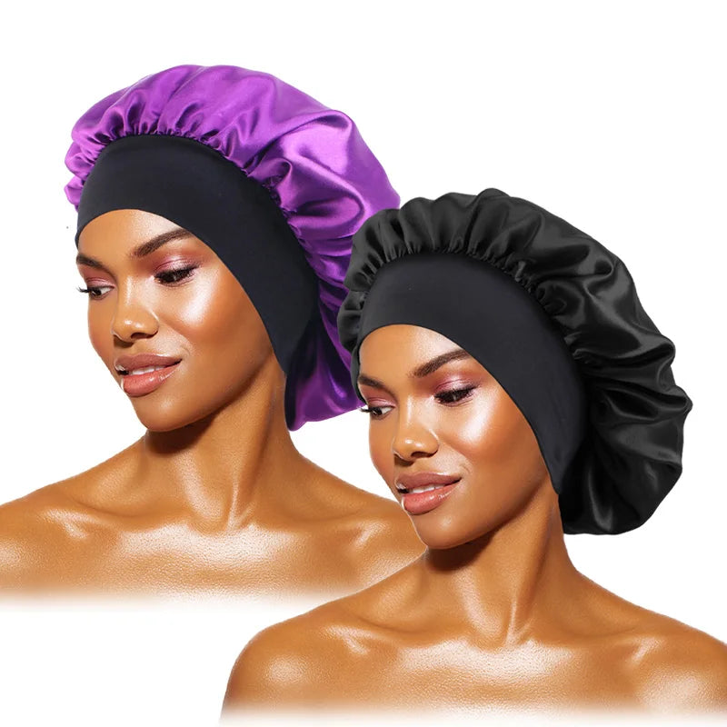 Bonnet Satin Nuit - Protection Cheveux Pendant le Sommeil
