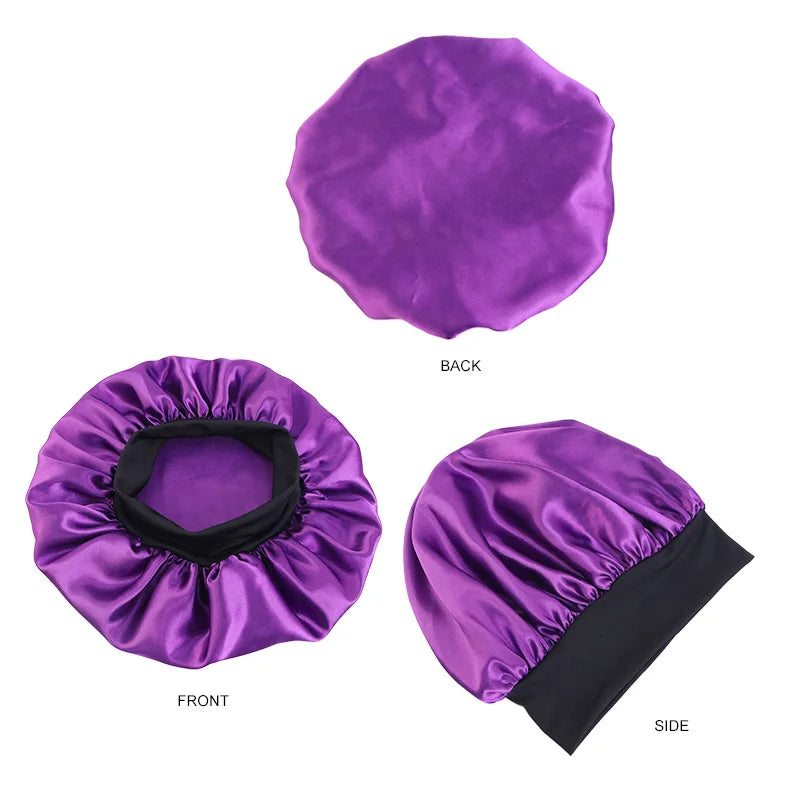 Bonnet Satin Nuit - Protection Cheveux Pendant le Sommeil